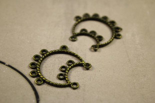 Коннектор 2.6х2.8 см 10 шт под т.бронзу