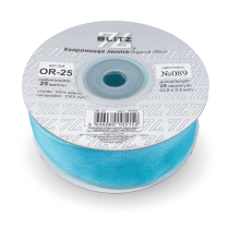 25 мм OR-25 BLITZ 22.8 м ±0.5 м №089 голубой