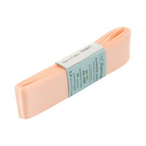 Лента атласная 25 мм ( 1 ") "Gamma" ФАСОВКА 5.4 м №007 персиковый