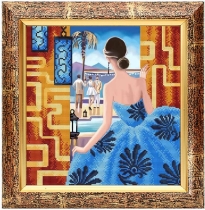 Рисунок на ткани для вышивки бисером КС-3037 Мечты сбываются - Рио!