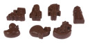 Форма силиконовая "S-CHIEF" для конфет SPC-0122 30 x 17.4 x 2 см "ассорти" - 15 ячеек